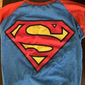 DC Comics Superman AND Batman Dog Shirts